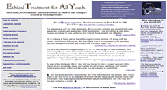 Desktop Screenshot of ethicaltreatment.org